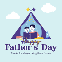 Father & Son Tent Linkedin Post Image Preview