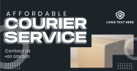 Affordable Courier Service Facebook ad Image Preview