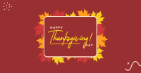 Thanksgiving Border Facebook Ad Design