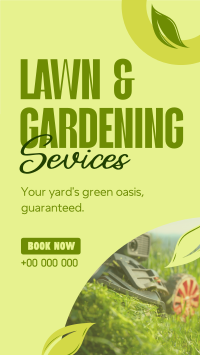 Professional Lawn Care Services Facebook story Image Preview