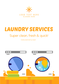Laundry Services Poster Image Preview
