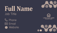 Dotted Generic Business Business Card Preview