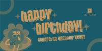 Happy Birthday Greeting Twitter post Image Preview