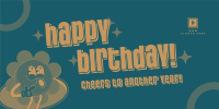 Happy Birthday Greeting Twitter Post Image Preview