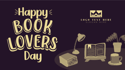 Book Day Greeting Facebook event cover Image Preview