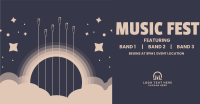 Music Fest Facebook Ad Design