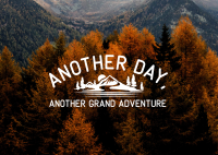 Grand Adventure Postcard Image Preview