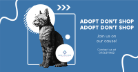 Pet Adoption Advocacy Facebook Ad Design