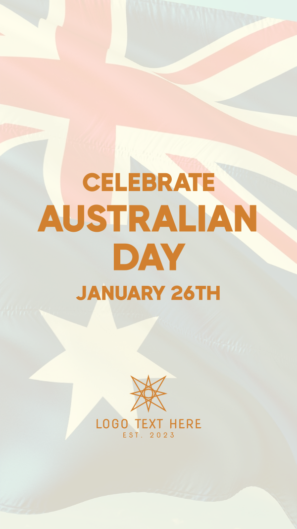 Australian Day Flag Facebook Story Design Image Preview