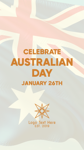 Australian Day Flag Facebook story