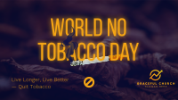 No Tobacco Day Facebook event cover Image Preview