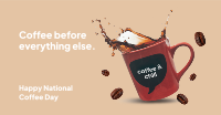 Coffee Before Everything Facebook ad Image Preview