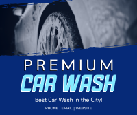 Vintage Carwash Facebook ad  BrandCrowd Facebook ad Maker