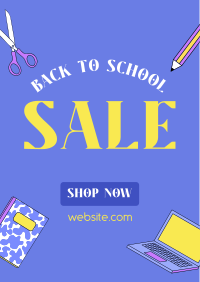 School Supplies Poster Image Preview