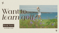 Sophisticated Golf Tournament Animation Image Preview