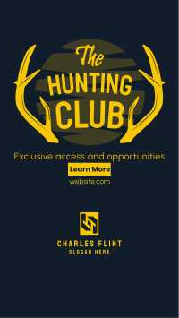 The Hunting Club Instagram story Image Preview