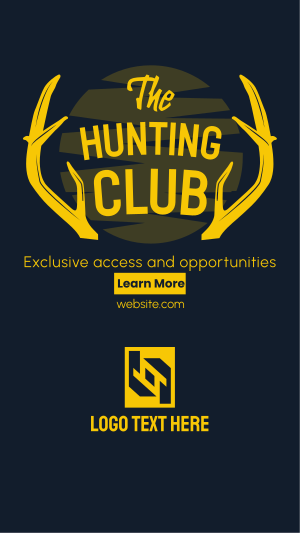 The Hunting Club Instagram story Image Preview