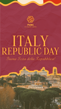 Elegant Italy Republic Day Facebook story Image Preview