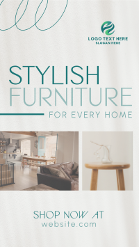 Stylish Furniture Store YouTube short Image Preview