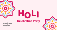 Holi Get Together Facebook ad Image Preview