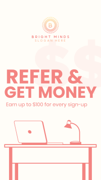 Refer And Get Money Instagram story Image Preview