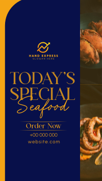 Minimal Seafood Restaurant  Instagram reel Image Preview