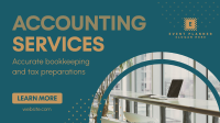 Accounting and Finance Service Facebook Event Cover Design