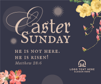 Easter Floral Facebook post Image Preview