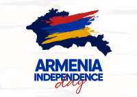 Armenia Day Postcard Design