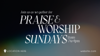 Sunday Worship Video Preview