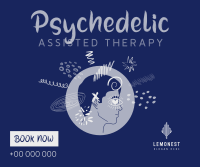 Psychedelic Assisted Therapy Facebook Post Design