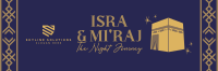 Isra and Mi'raj Twitter Header Image Preview