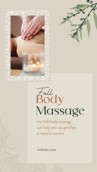 Luxe Body Massage TikTok video Image Preview