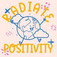 Positive Vibes T-shirt Design