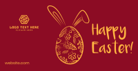 Egg Bunny Facebook Ad Design