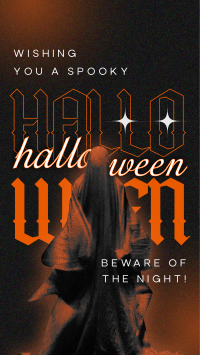 Spooky Halloween Instagram Reel Image Preview