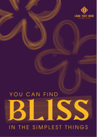 Blissful Flowers Flyer Image Preview