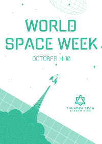 World Space Week Poster Image Preview