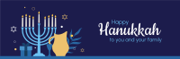 Magical Hanukkah Twitter Header Image Preview