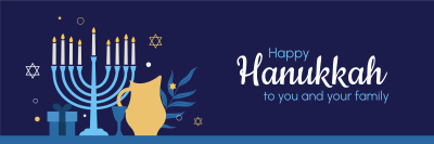 Magical Hanukkah Twitter header (cover) Image Preview