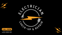 Professional Electrician Facebook event cover Image Preview
