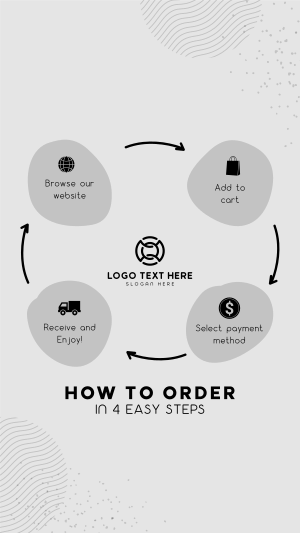 Order Flow Guide Facebook story Image Preview