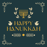 Hanukkah Menorah Ornament Linkedin Post Image Preview