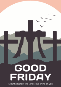 Good Friday Scenery Flyer Image Preview