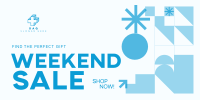 Geometric Weekend Sale Twitter Post Image Preview