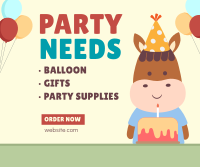Party Supplies Facebook post Image Preview