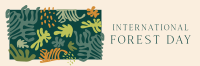 International Forest Day Twitter Header Design