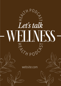 Wellness Podcast Poster Image Preview