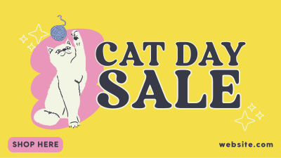 Meow Day Sale Facebook event cover Image Preview