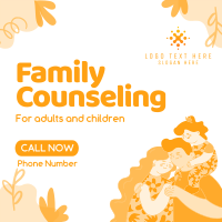 Quirky Family Counseling Service Instagram Post Design